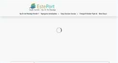 Desktop Screenshot of kepcekulakestetigi.net